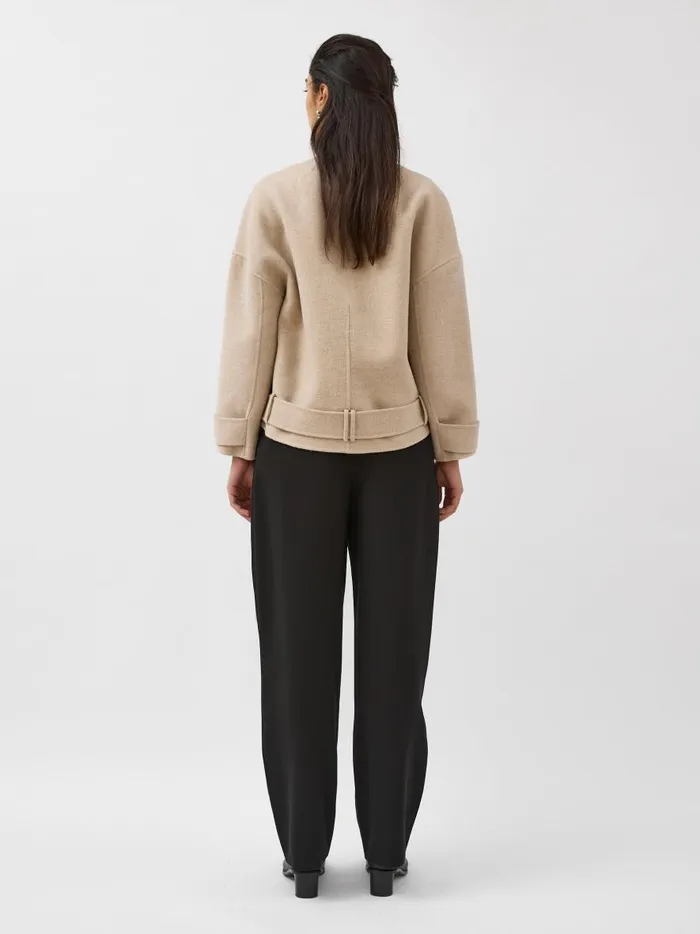 Women Ames Jacket Almond Melange The UNDONE Jackets