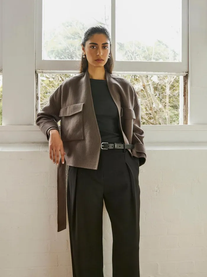 Women Ames Jacket Graphite The UNDONE Jackets