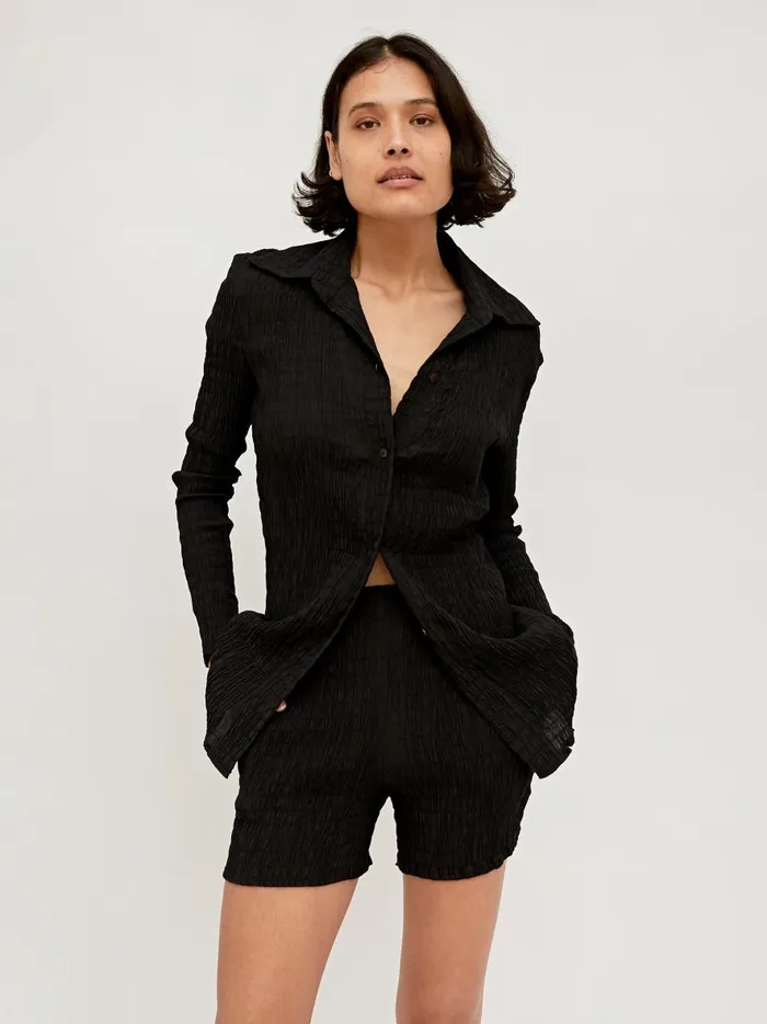 Women Bella Short Black The UNDONE Shorts