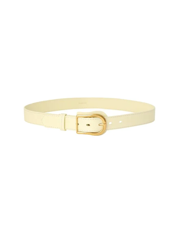 Women Belts Zimmermann Buckle Belt 30 Lemondrop