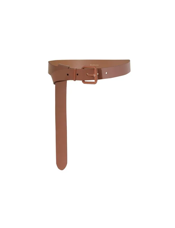 Women Belts Zimmermann Patent Belt 30 Caramel