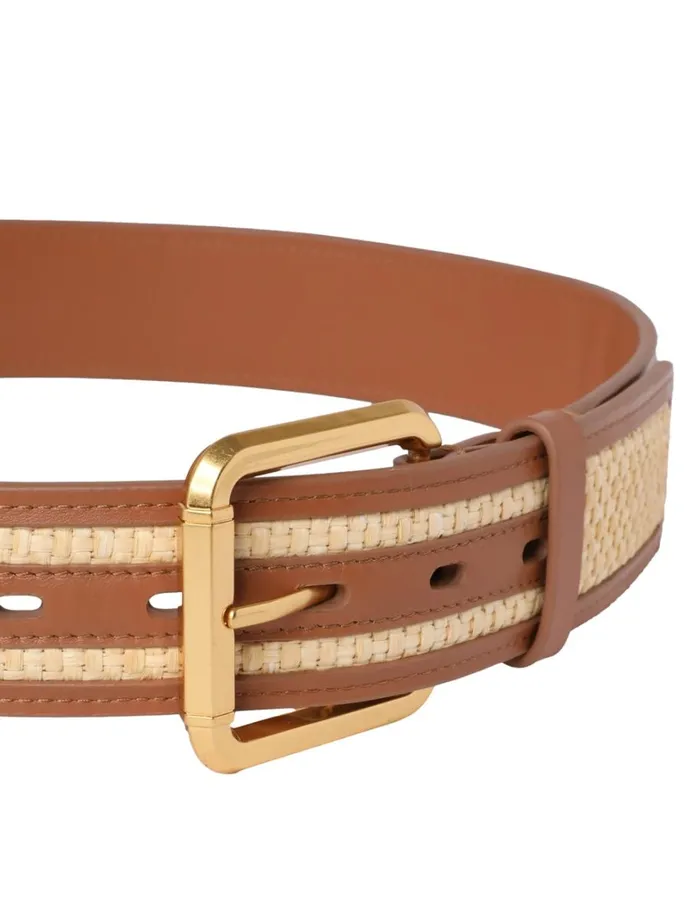 Women Belts Zimmermann Raffia Belt 30 Avalon