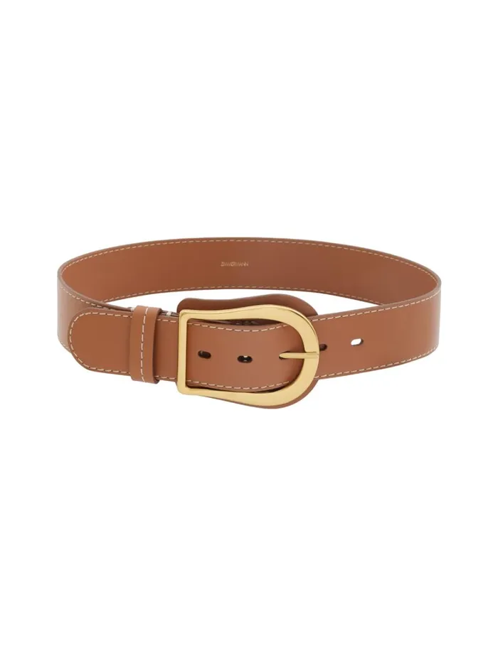 Women Belts Zimmermann Wide Leather Belt 40 Avalon