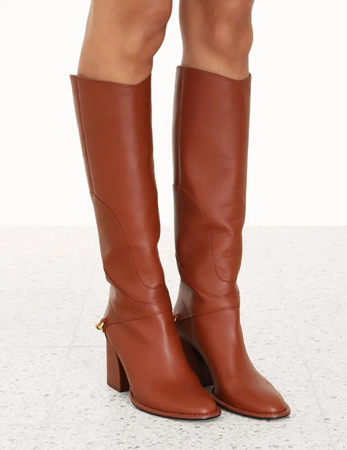 Women Boots Zimmermann Zimmermann Gallop Boots 75 Tan