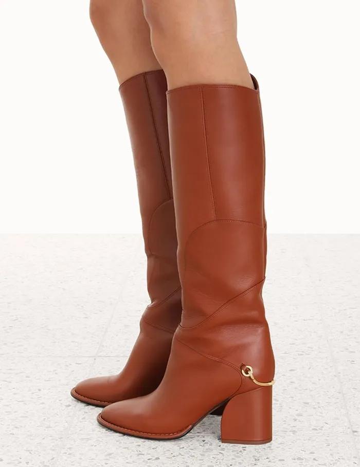 Women Boots Zimmermann Zimmermann Gallop Boots 75 Tan