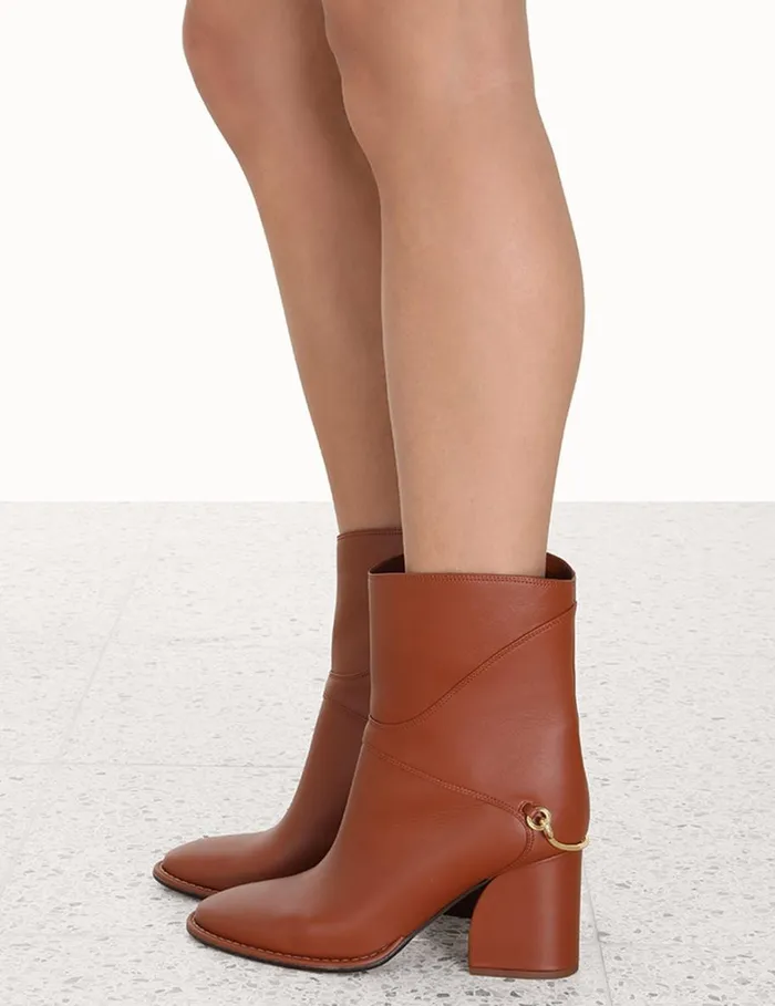 Women Boots Zimmermann Zimmermann Gallop Low Boots 75 Tan