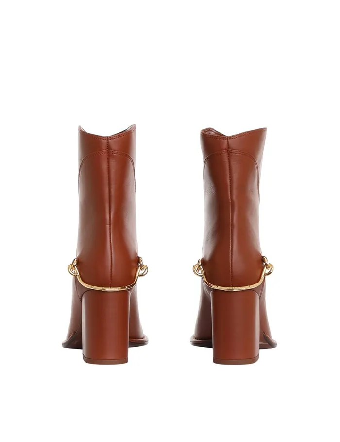 Women Boots Zimmermann Zimmermann Gallop Low Boots 75 Tan