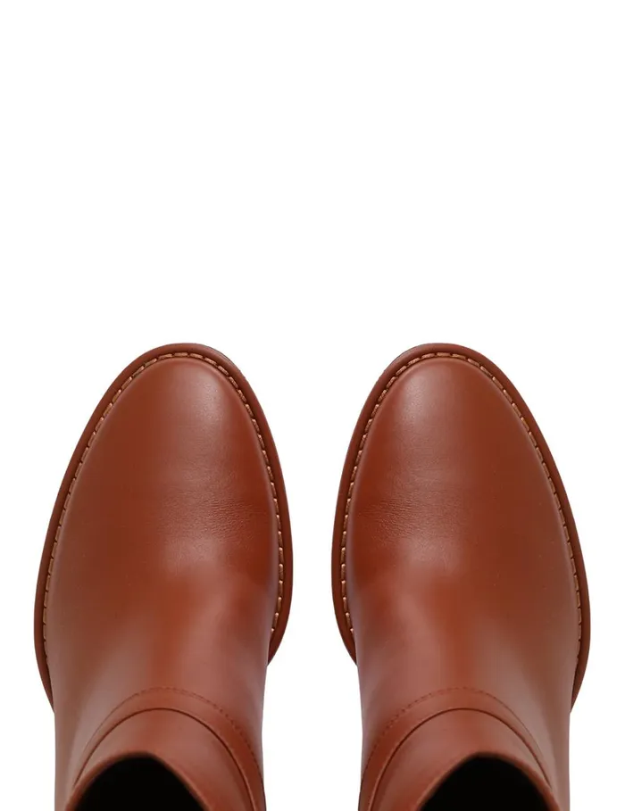 Women Boots Zimmermann Zimmermann Gallop Low Boots 75 Tan