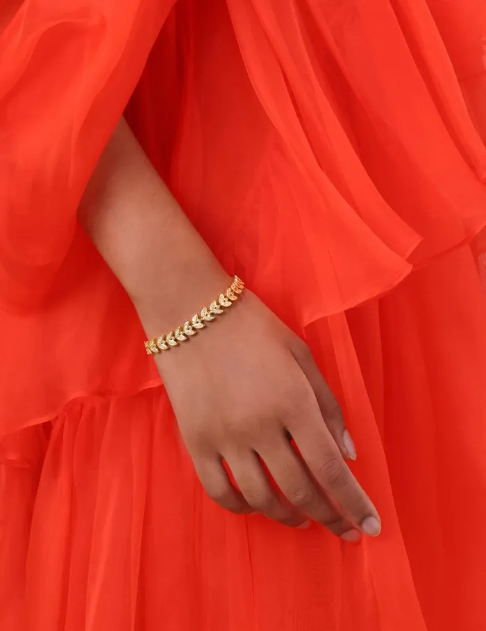 Women Bracelets Zimmermann Zimmermann Laurel Bracelet Gold