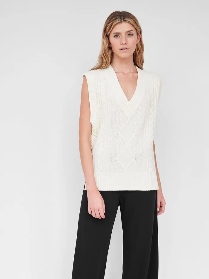 Women Carmen Vest Silence The UNDONE Tops