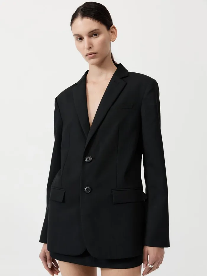 Women Carter Blazer Black The UNDONE Jackets Women Carter Blazer Black The UNDONE Jackets