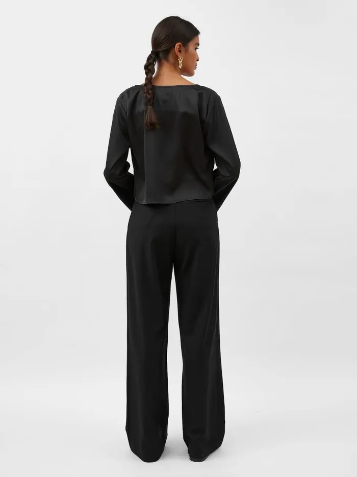 Women Celeste Blouse Noir The UNDONE Tops