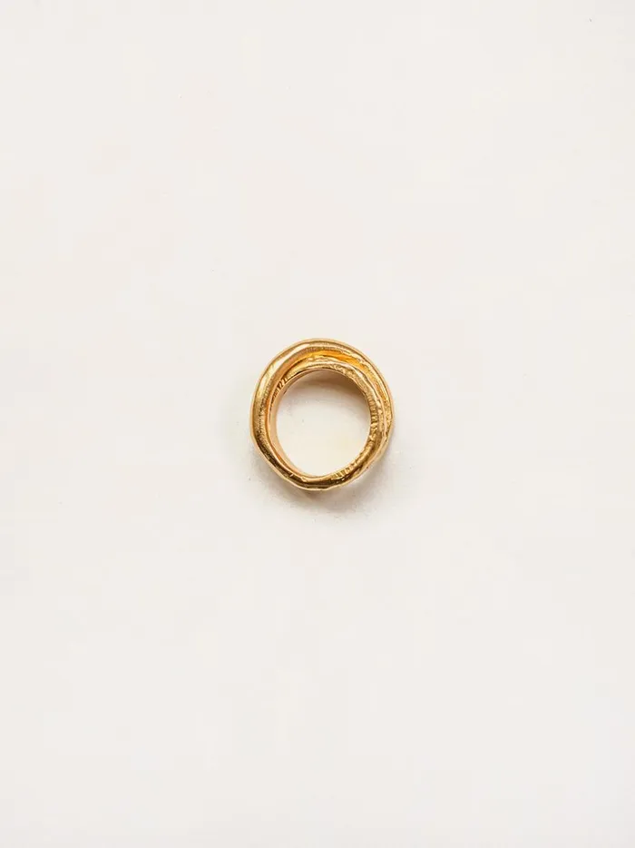 Women Classic Band Ring Gold The UNDONE Rings