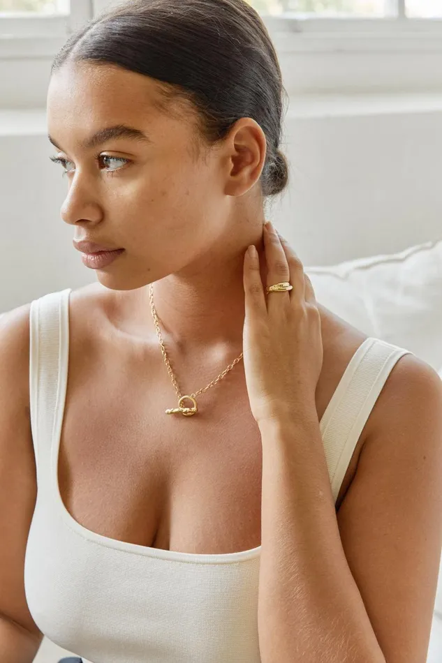 Women Classic Band Ring Gold The UNDONE Rings
