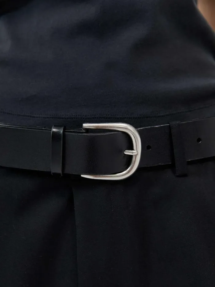 Women Classic Buckle Belt Black The UNDONE Belts Women Classic Buckle Belt Black The UNDONE Belts