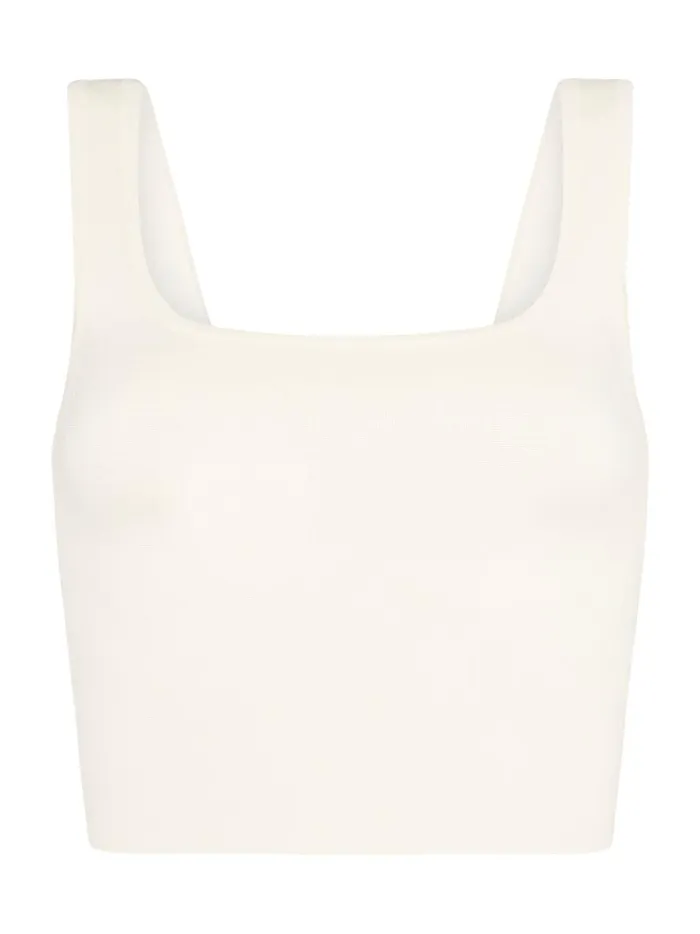 Women Classic Nineties Tank Ecru The UNDONE Tops