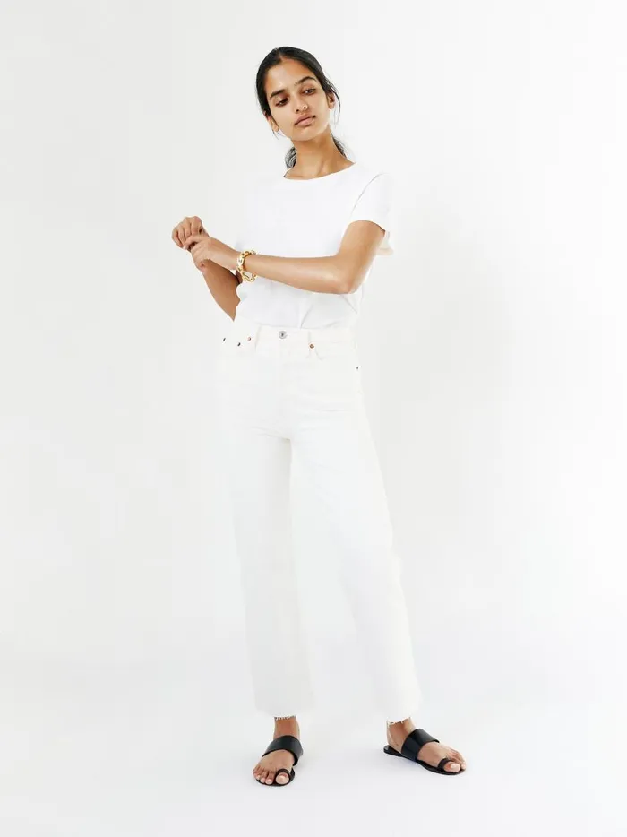 Women Classic Tee Vintage White The UNDONE Tops Women Classic Tee Vintage White The UNDONE Tops