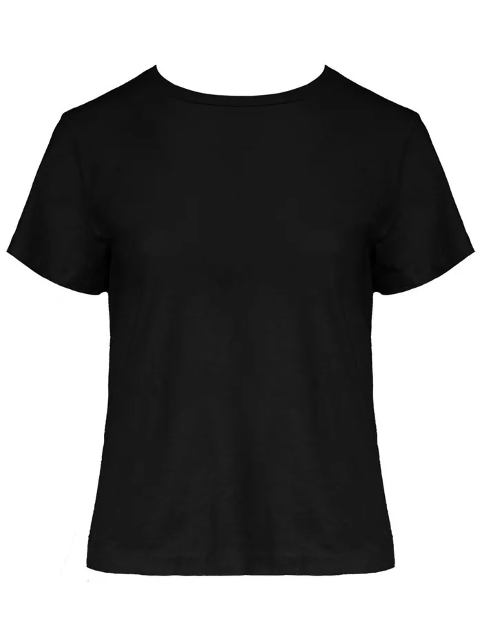 Women Classic Tee Washed Black The UNDONE Tops