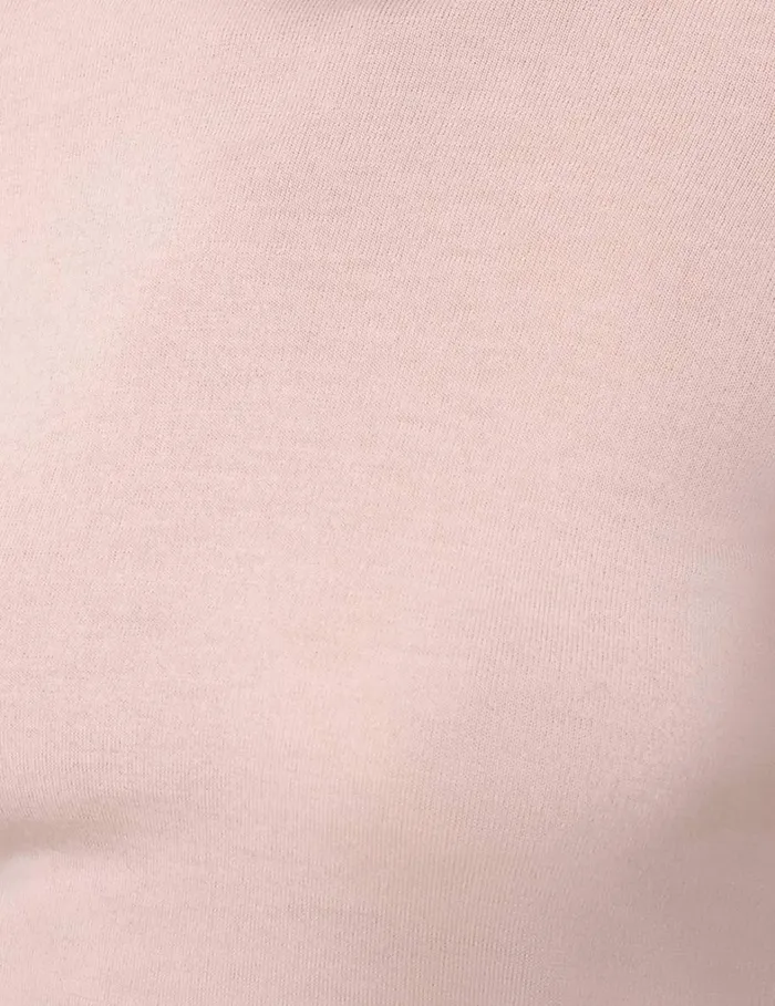 Women Clothing Zimmermann Classic Crew Neck Sweater Shell Pink
