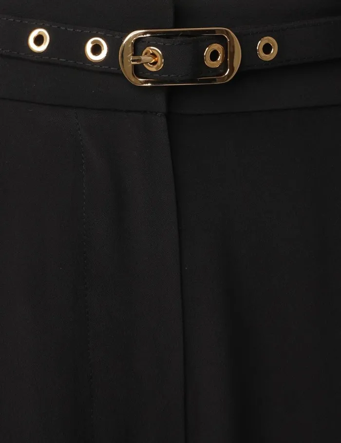 Women Clothing Zimmermann Double Tuck Pant Black