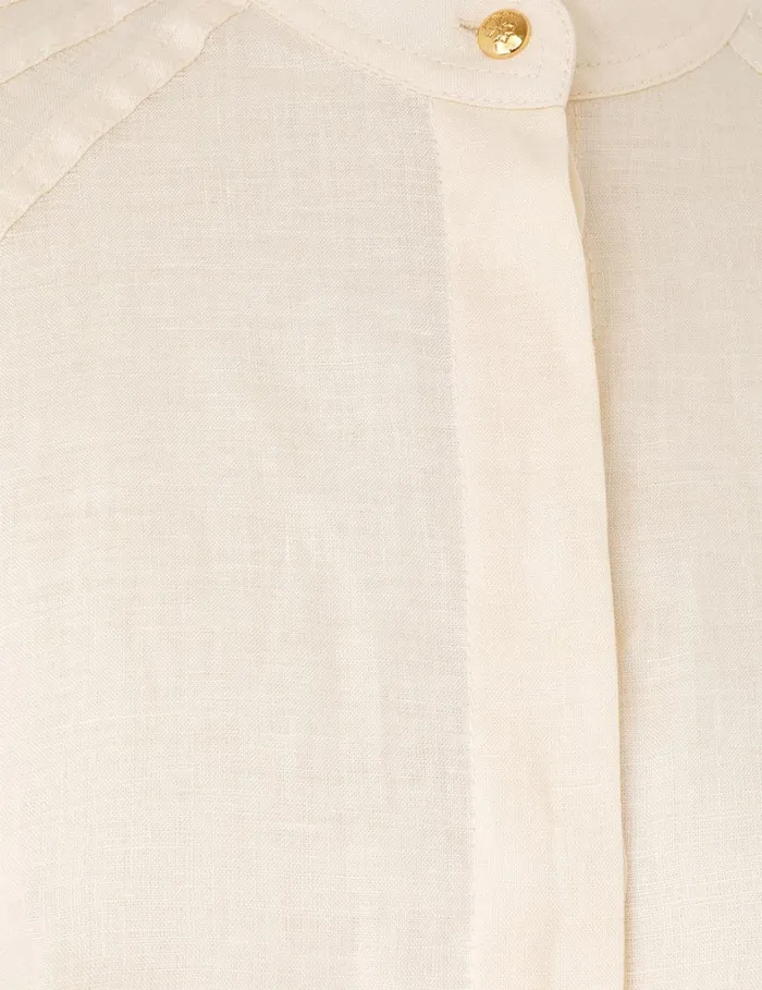 Women Clothing Zimmermann Kaftan Top Cream