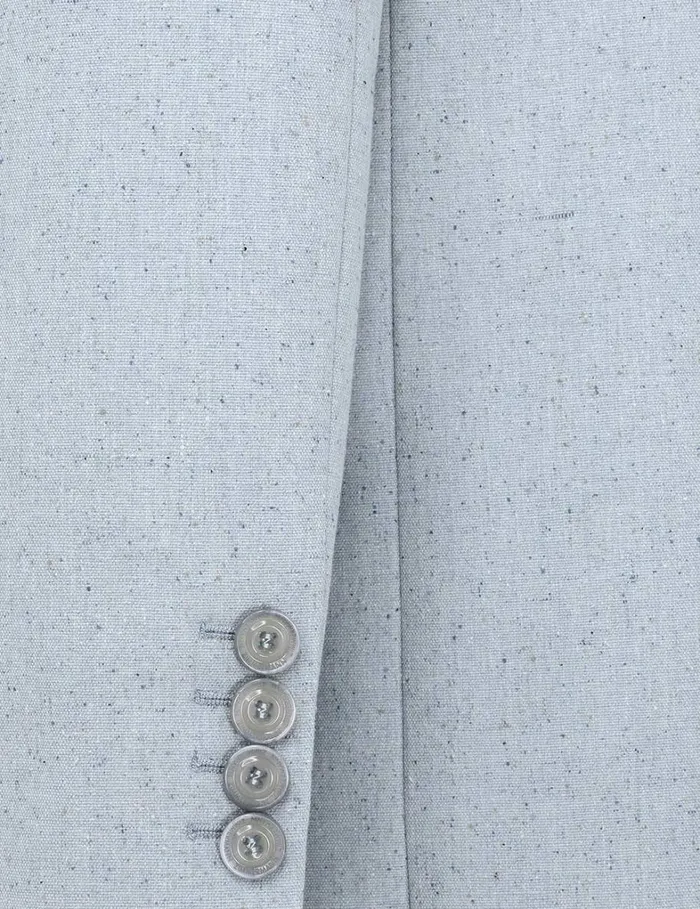 Women Clothing Zimmermann Natura Melange Jacket Chambray