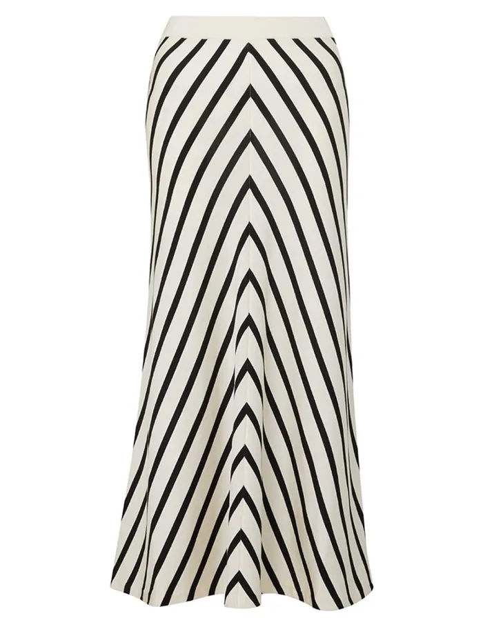 Women Clothing Zimmermann Natura Swing Skirt Chevron