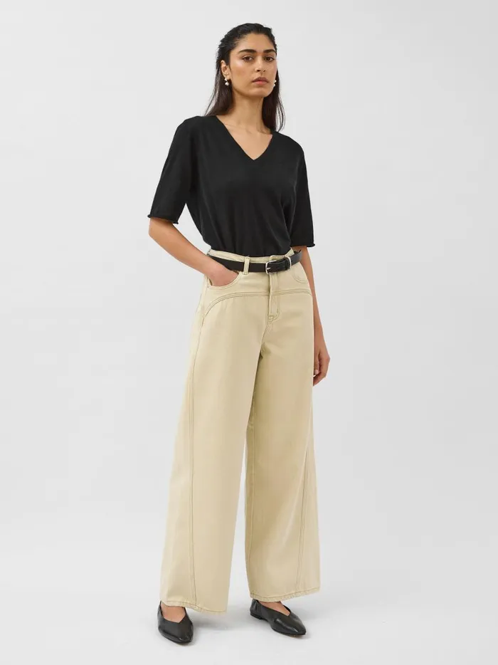 Women Curve Seam Jean Parsnip The UNDONE Denim