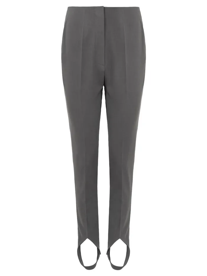 Women Darby Stirrup Suit Pants Grey The UNDONE Pants