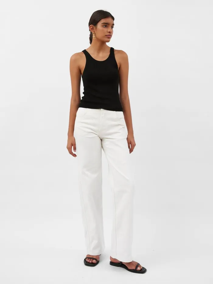 Women Deconstruct Denim Jean Natural The UNDONE Denim