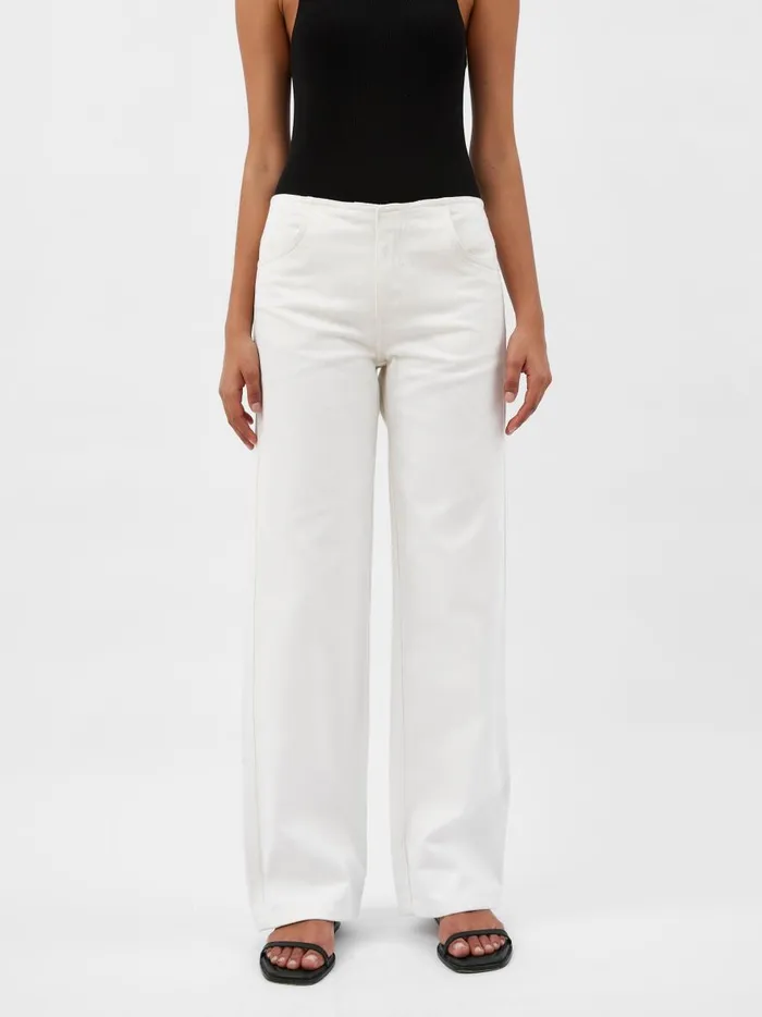 Women Deconstruct Denim Jean Natural The UNDONE Denim