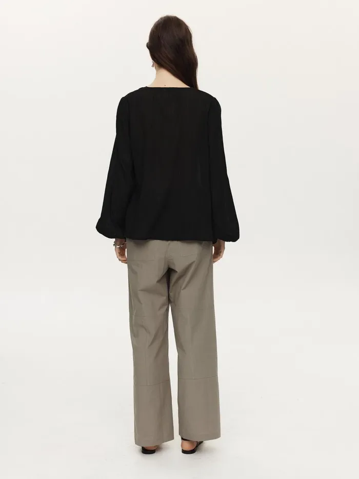 Women Della Top Black The UNDONE Tops Women Della Top Black The UNDONE Tops