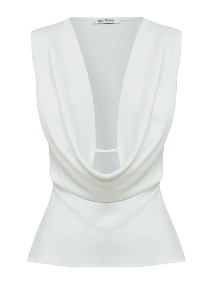 Women Dianne Slip Top Ivory The UNDONE Tops
