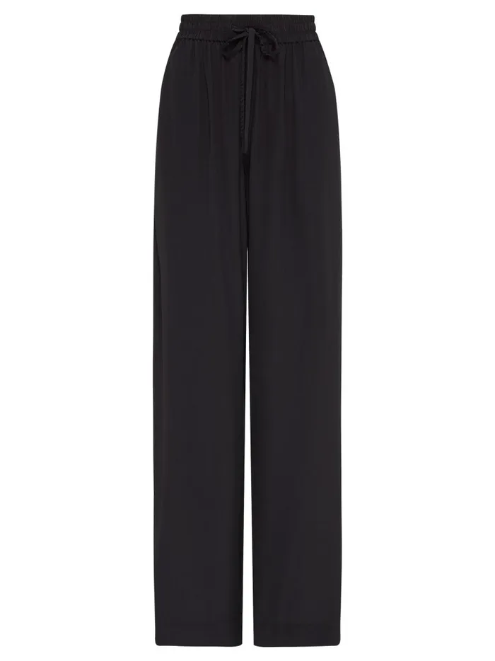 Women Drawstring Trouser Black The UNDONE Pants