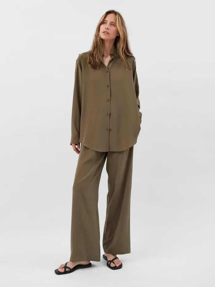 Women Drawstring Trouser Willow The UNDONE Pants