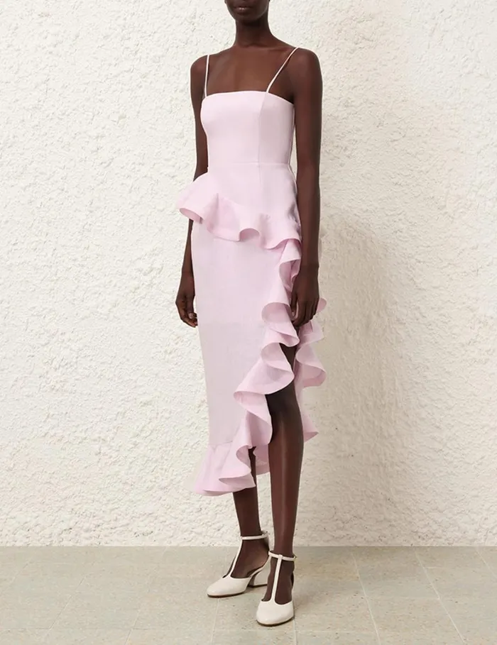 Women Dresses Zimmermann Harmony Tango Dress Lilac
