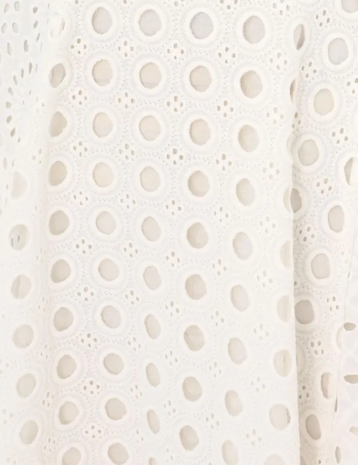 Women Dresses Zimmermann Matchmaker Anglaise Midi Ivory