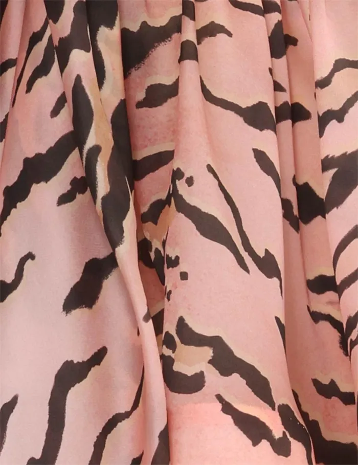 Women Dresses Zimmermann Matchmaker Bow Mini Dress Pink Tiger