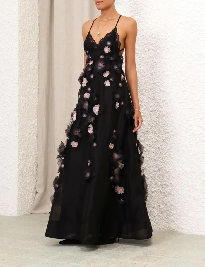 Women Dresses Zimmermann Matchmaker Daisy Slip Dress Blackpink