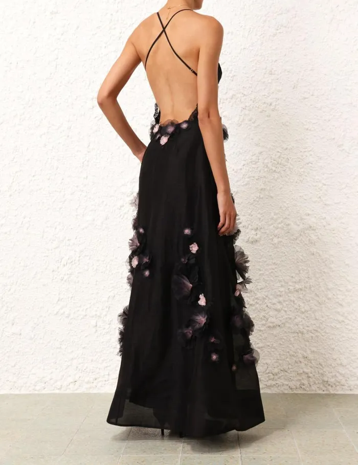 Women Dresses Zimmermann Matchmaker Daisy Slip Dress Blackpink
