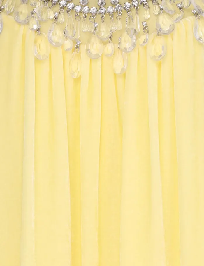 Women Dresses Zimmermann Matchmaker Diamante Slip Dress Lemon