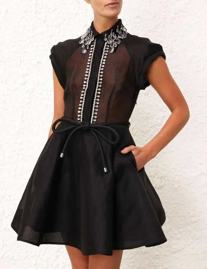 Women Dresses Zimmermann Matchmaker Flip Dress Black