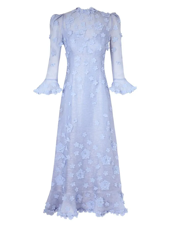 Women Dresses Zimmermann Matchmaker Lift Off Midi Jacaranda