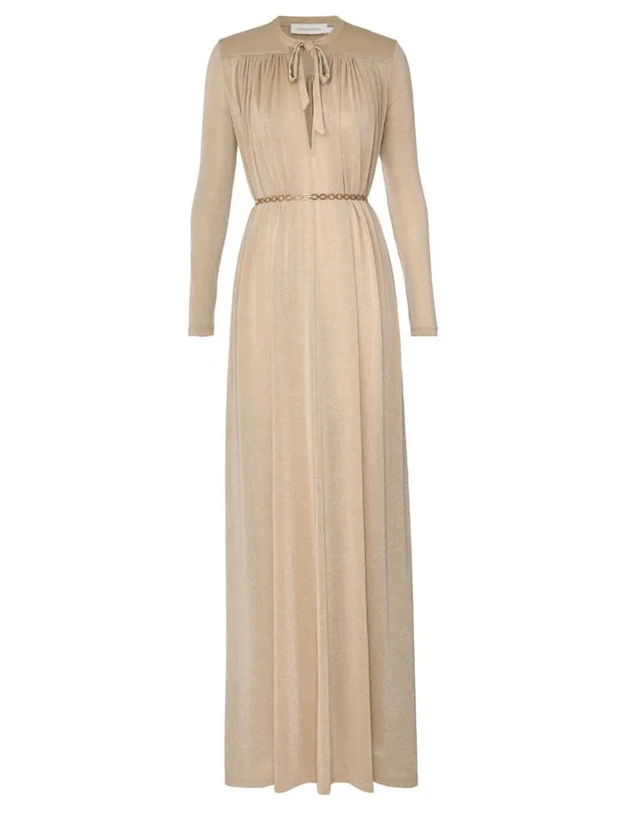 Women Dresses Zimmermann Matchmaker Smock Dress Gold
