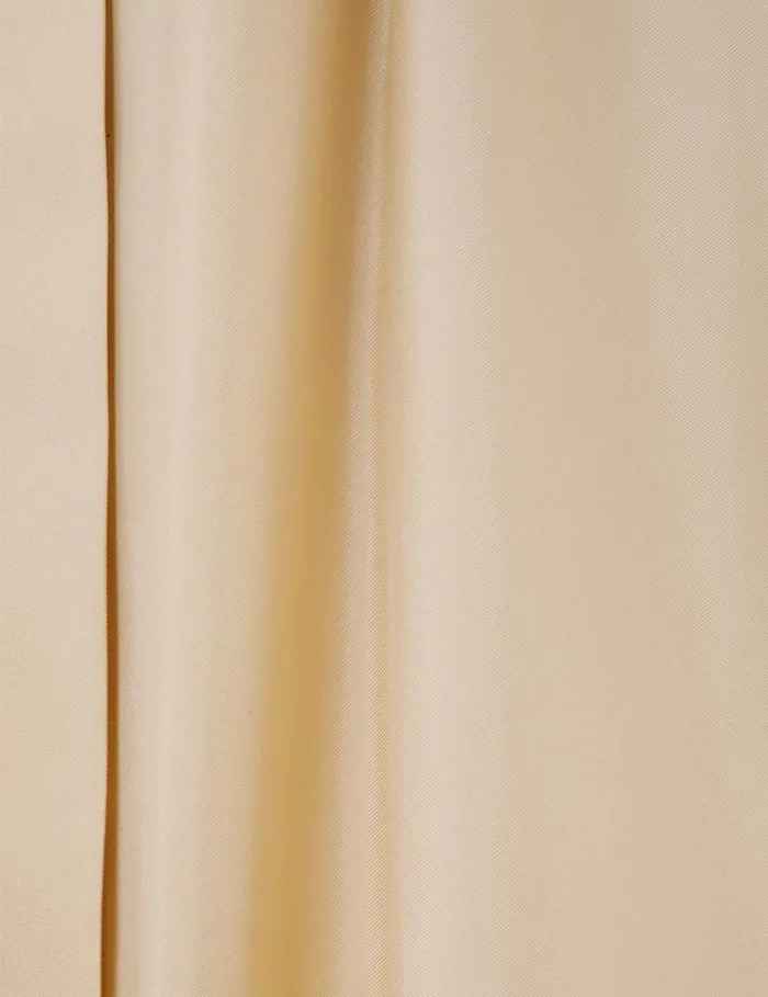 Women Dresses Zimmermann Natura Draped Shirt Dress Cream