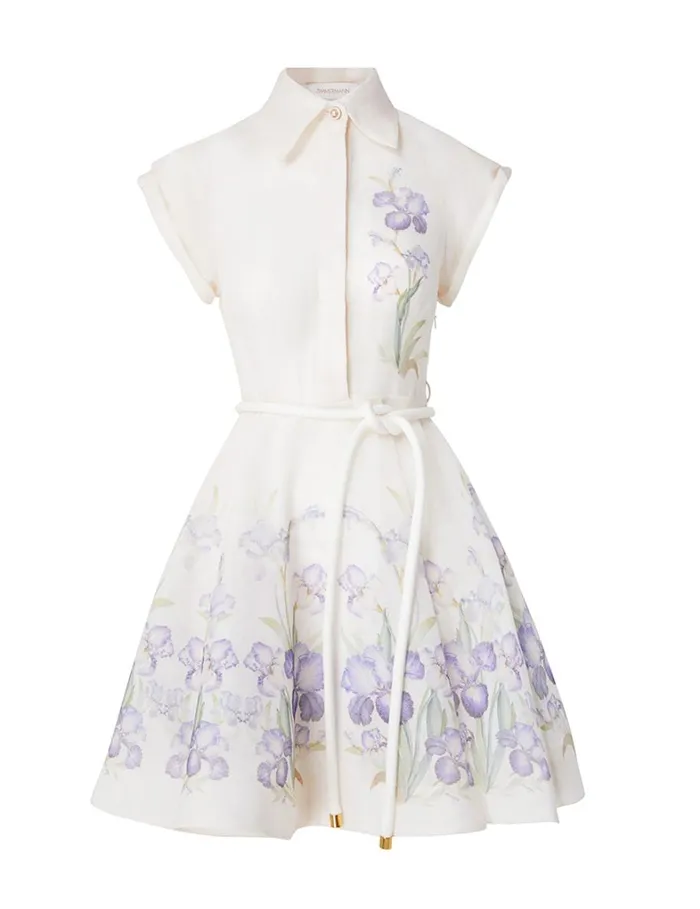 Women Dresses Zimmermann Natura Flip Dress Blue Iris