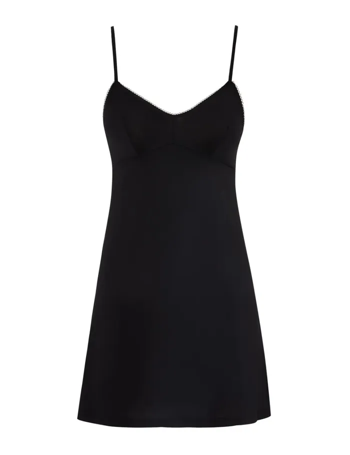 Women Dresses Zimmermann Natura Liftoff Mini Dress Black Camellia
