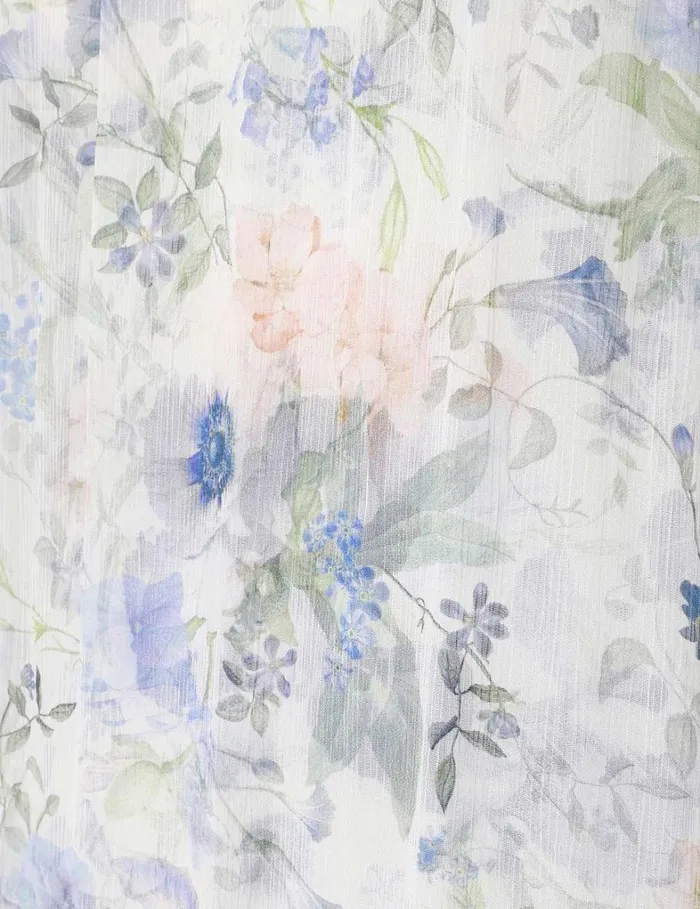 Women Dresses Zimmermann Natura Tubular Midi Blue Garden Print