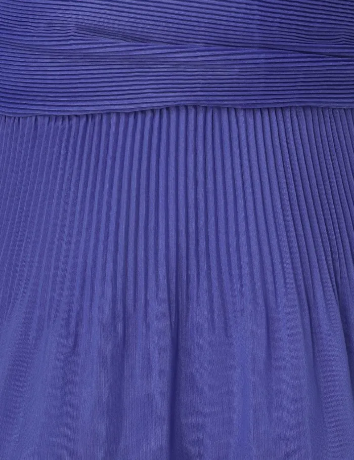 Women Dresses Zimmermann Pleated Mini Dress Lapis