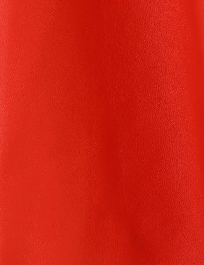 Women Dresses Zimmermann Tranquillity Leather Dress Tomato